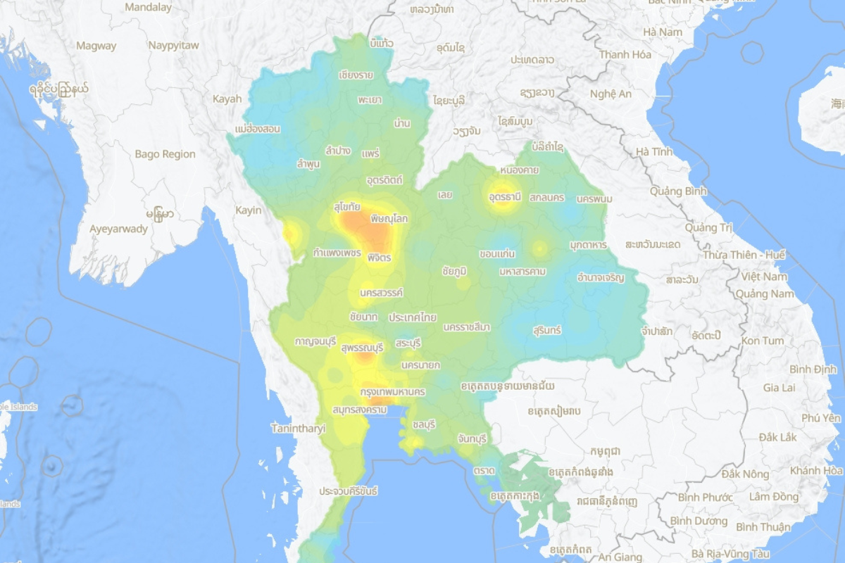 เช็กค่าฝุ่น PM 2.5 วันนี้ พบ 9 จังหวัด เกินมาตรฐาน