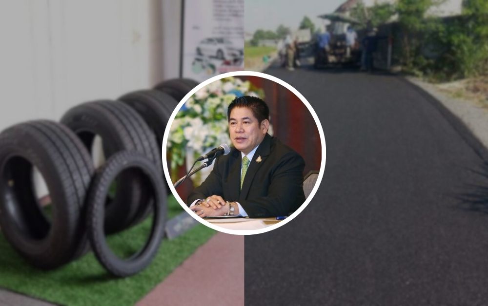 ชง ครม.ไฟเขียวหน่วยงานราชการใช้ล้อยาง กยท.-ถนนยางพาราซอยล์ซีเมนต์