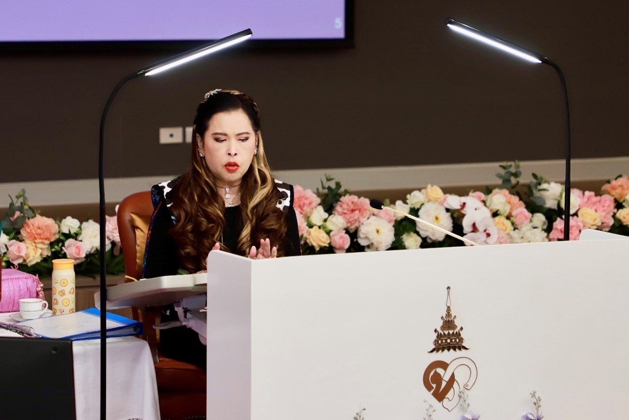 เจ้าฟ้าจุฬาภรณวลัยลักษณ์ อัครราชกุมารทรงแสดงปาฐกถาพิเศษ