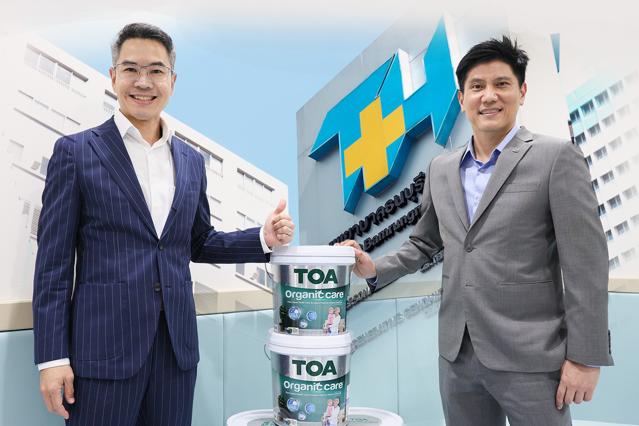 รพ.ธนบุรี บำรุงเมือง จับมือ TOA ชูองค์กรต้นแบบความยั่งยืน