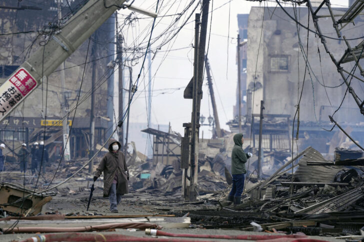 JAPAN-WAJIMA-QUAKE แผ่นดินไหวญี่ปุ่น
