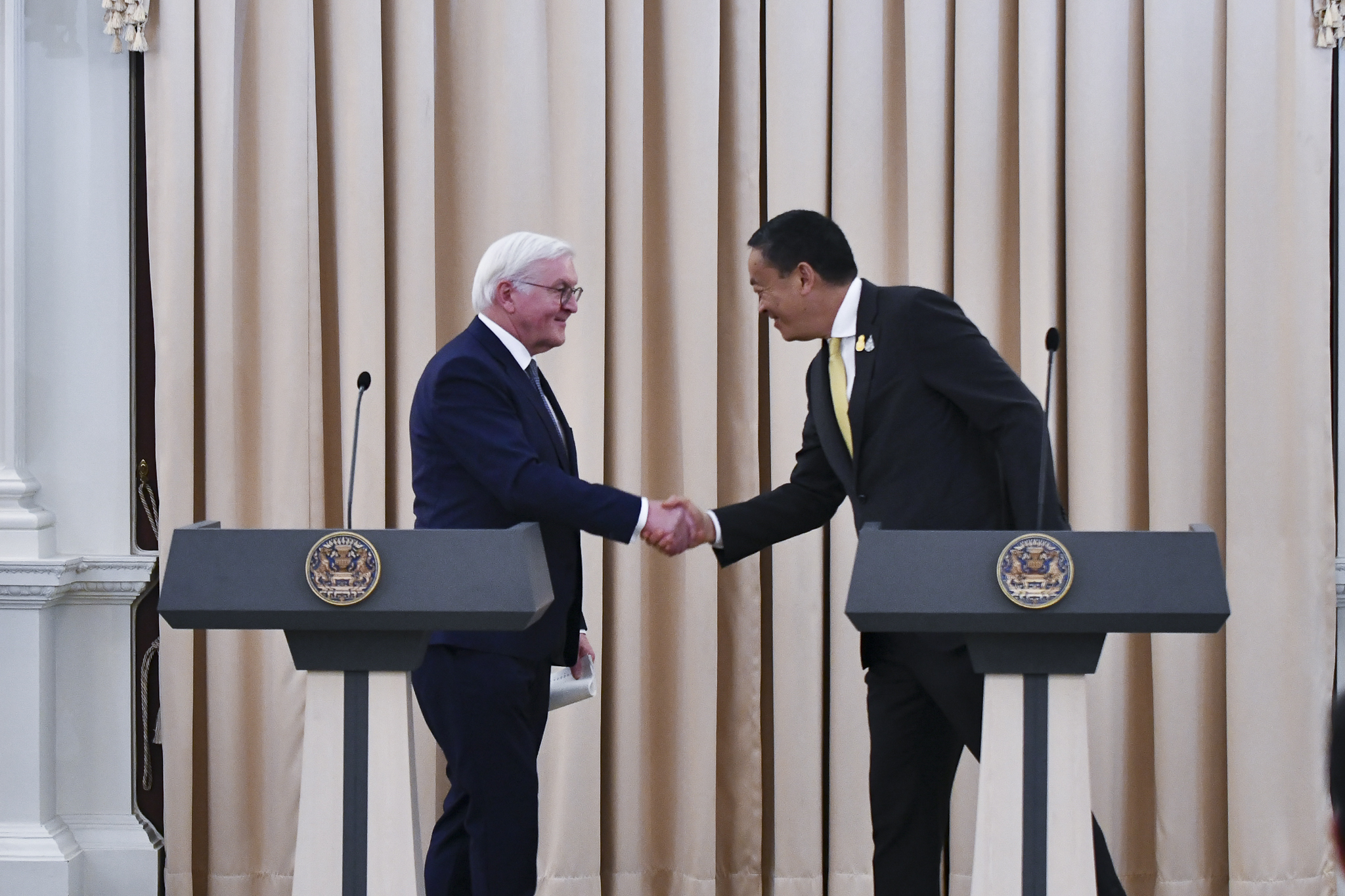 ไทย-เยอรมนี แถลงร่วมมือ ขอช่วยกล่อมอียู ไฟเขียววีซ่าฟรีเชงเก้น