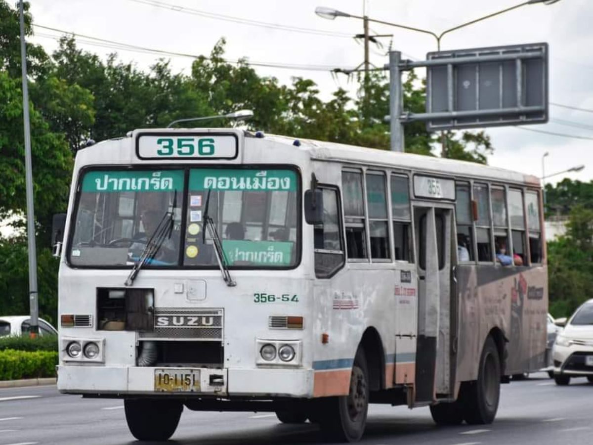 รถเมล์สาย 356 “ปากเกร็ด-ดอนเมือง-สะพานใหม่” ยุติการให้บริการแล้ว