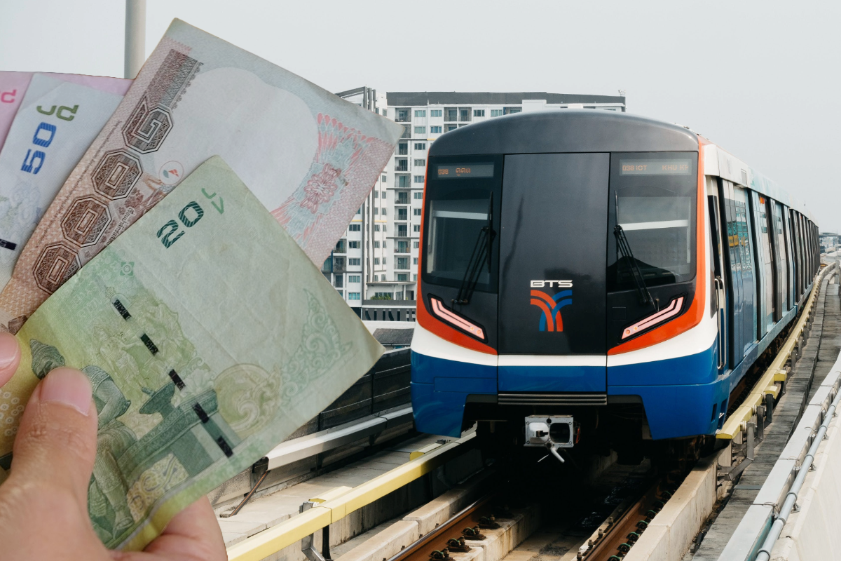 เช็กค่าโดยสาร รถไฟฟ้าสายสีเขียว เริ่มคิดส่วนต่อขยาย 2 ม.ค. 2567
