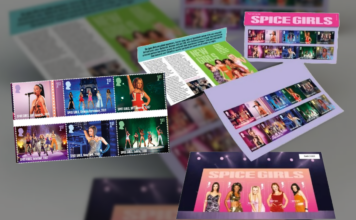 แสตมป์ชุดพิเศษ Spice Girls