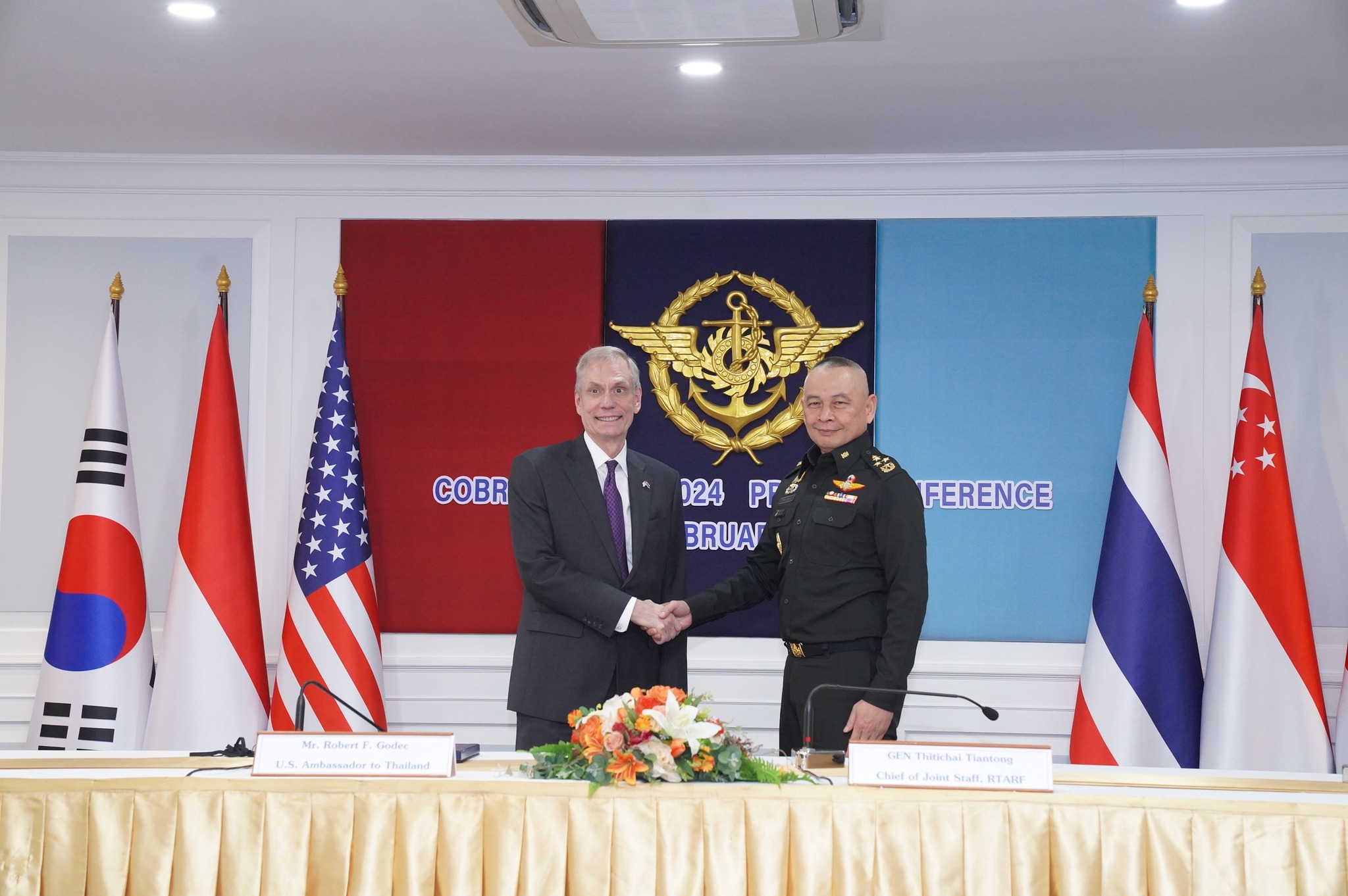 กองทัพสหรัฐกับชาติพันธมิตรฝึก “คอบร้าโกลด์ 2024” พร้อมกู้เรือหลวงสุโขทัย 