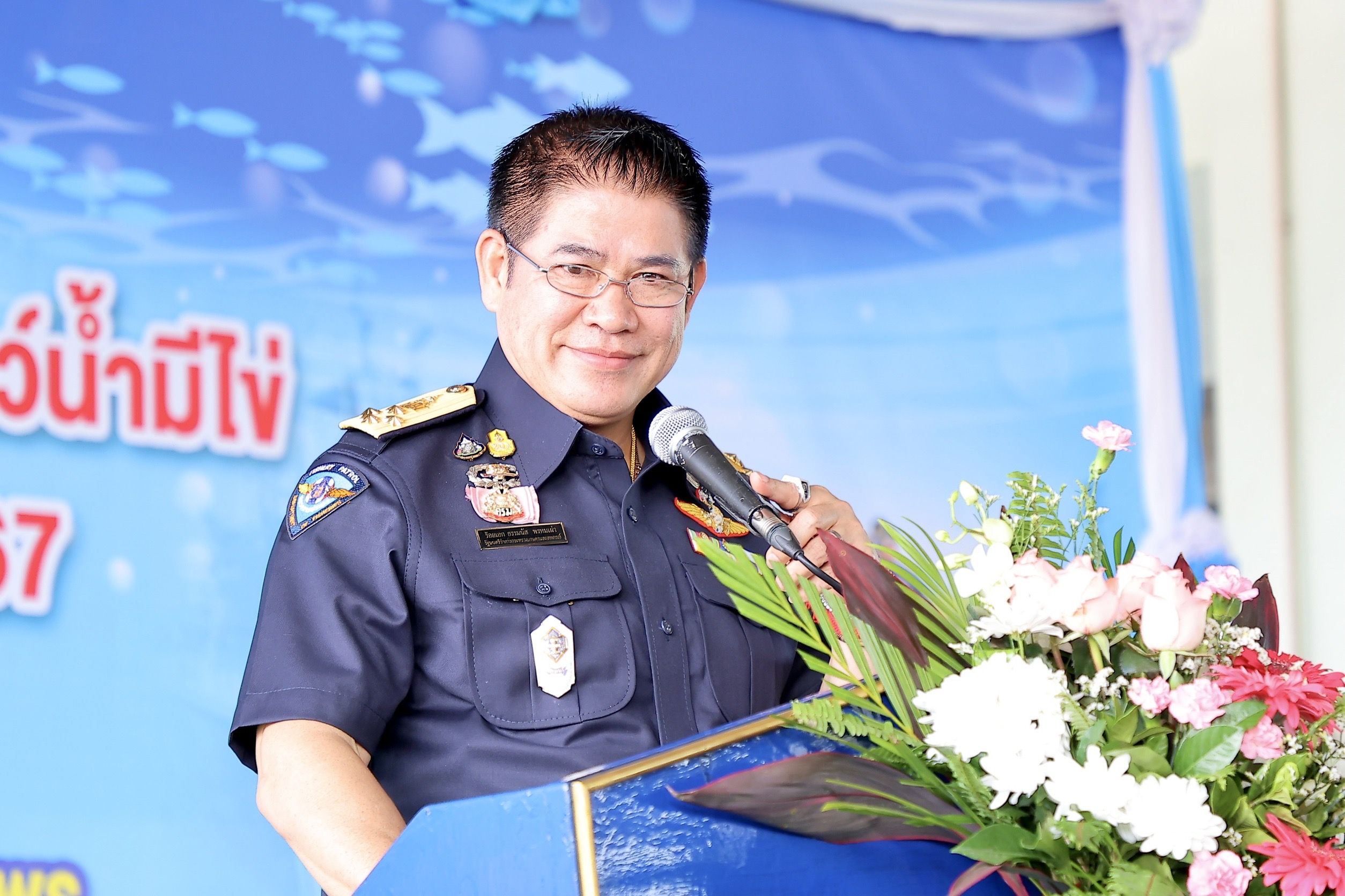 ธรรมนัส ลุยชุมพร คิกออฟมาตรการปิดอ่าวไทย ฟื้นฟูทรัพยากรสัตว์น้ำ