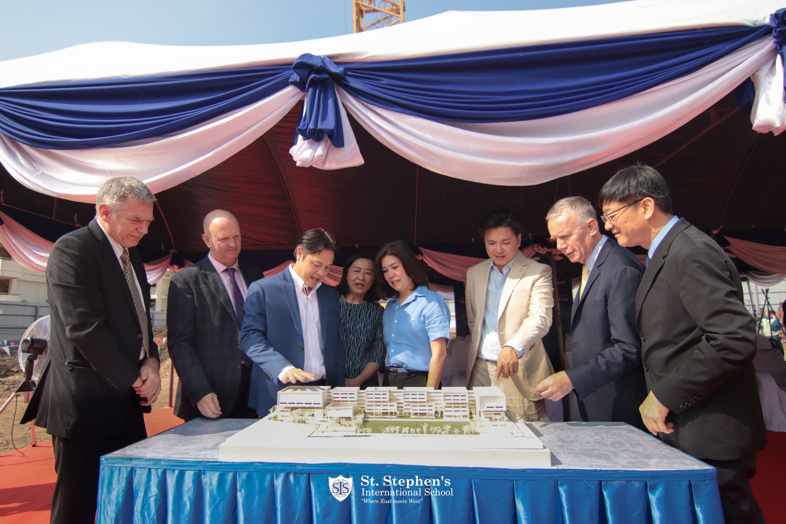 เริ่มก่อสร้างแคมปัสใหม่ โรงเรียนนานาชาติเซนต์สตีเฟ่นส์ ย่านวิภาวดีรังสิต