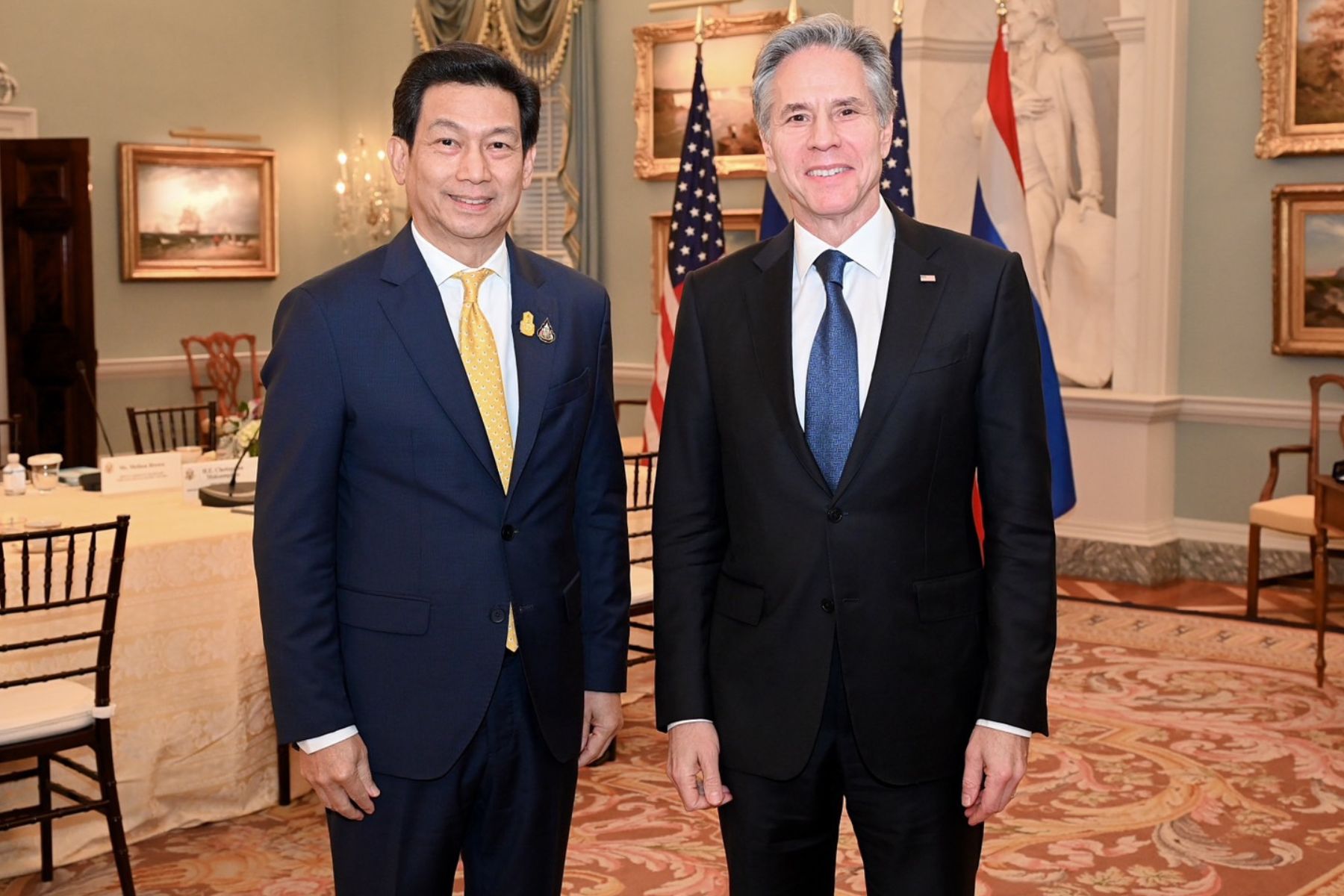 รมว.ต่างประเทศไทยเยือนสหรัฐ หารือความร่วมมือ-ขอเสียงสนับสนุนสมัครสมาชิก UNHRC