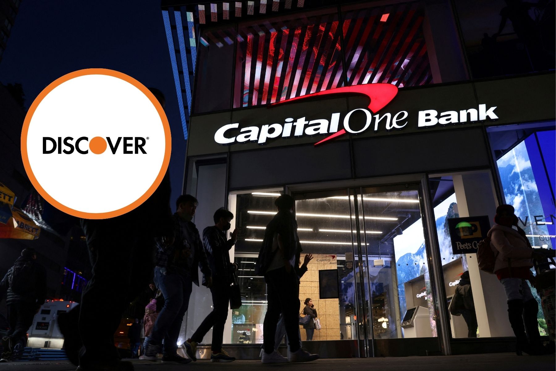 ธนาคาร Capital One ซื้อ Discover ปั้นให้ใหญ่ชน Visa-Mastercard
