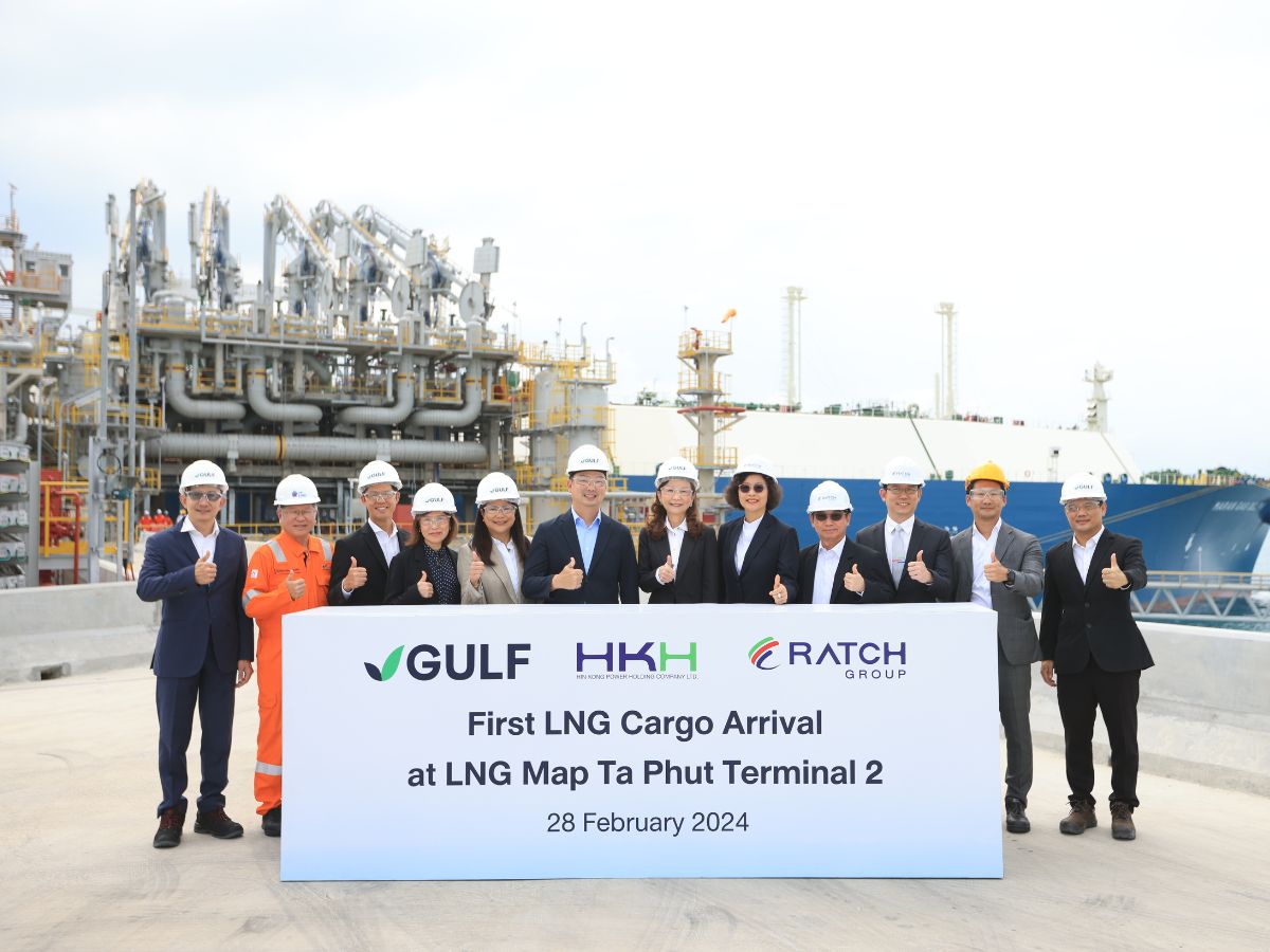 RATCH-GULF นำเข้า LNG ลอตแรก 6.2 หมื่นตันป้อนโรงไฟฟ้าหินกองฉลุย
