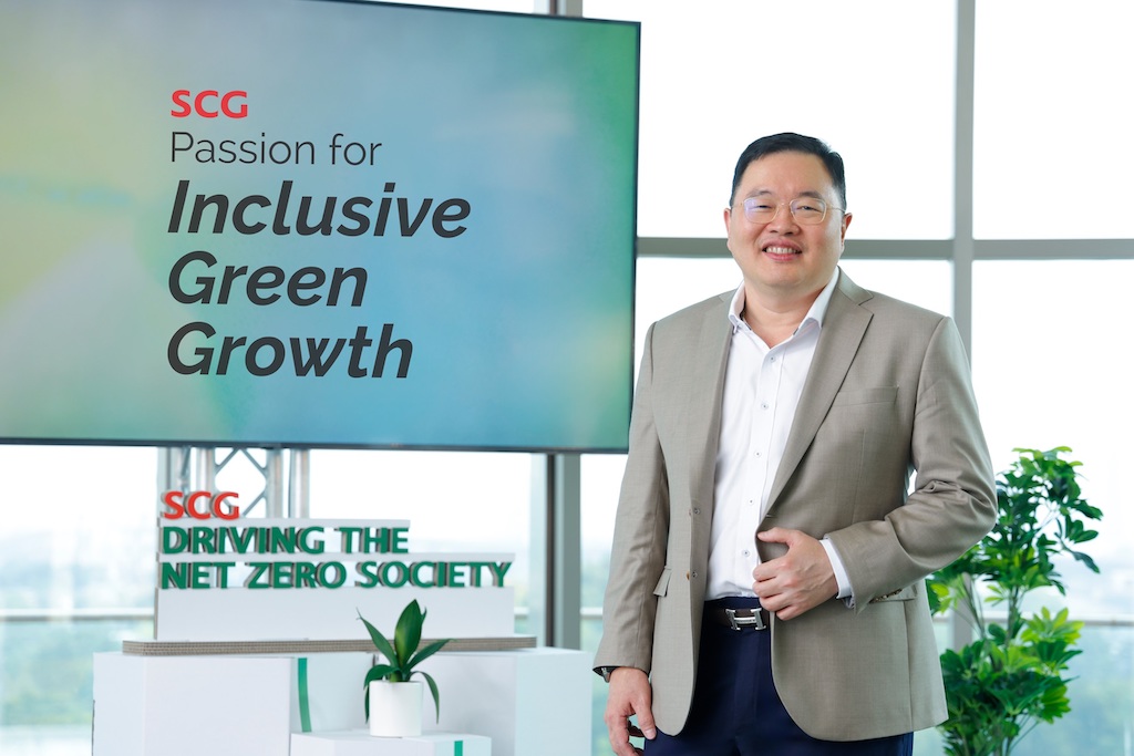 กรรมการผู้จัดการใหญ่คนใหม่ เอสซีจี แถลงทิศทางธุรกิจ สู่ Net Zero