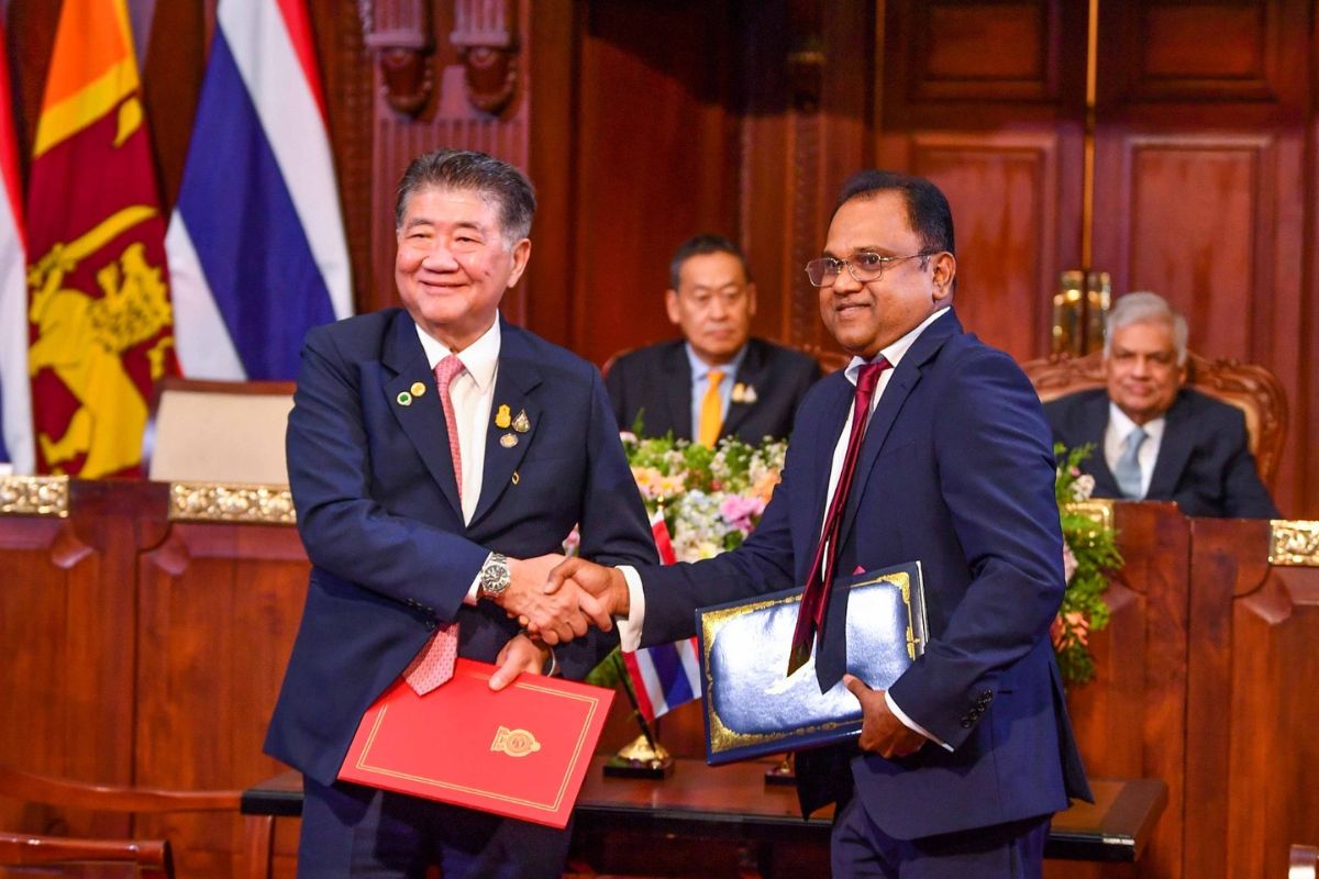 FTA ไทย-ศรีลังกา ลงนามแล้ว ฉบับที่ 15 ของไทย