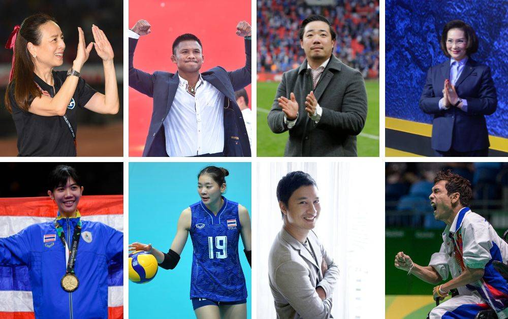 เปิดชื่อ 8 คนในวงการกีฬาไทย ติดท็อป 100 ผู้ทรงอิทธิพลระดับเอเชีย