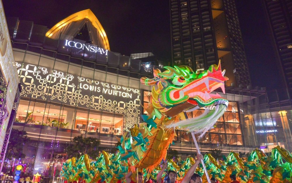 รวมภาพบรรยากาศ ไอคอนสยาม ฉลองตรุษจีนสุดยิ่งใหญ่รับปีมังกรทอง