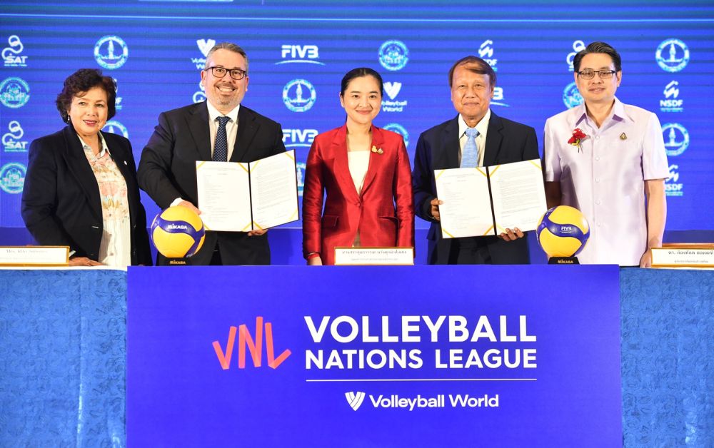 ยืนยัน ไทยเป็นเจ้าภาพจัดวอลเลย์บอลหญิง เนชั่นส์ ลีก 2024 รอบชิง