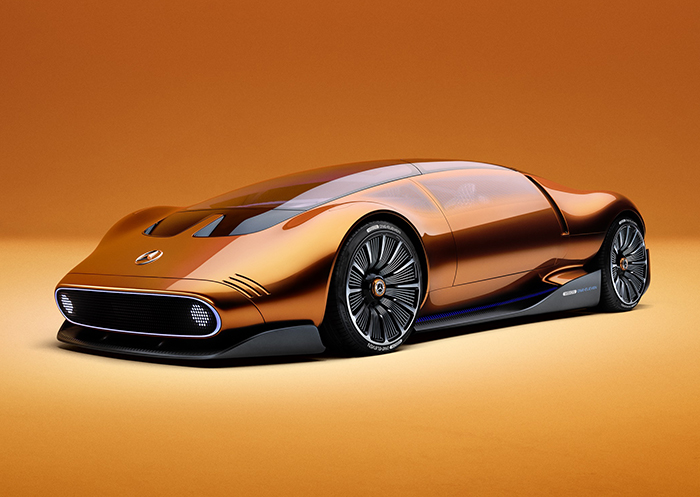 เปิดคอนเซ็ปต์คาร์ ดาวสามแฉก Mercedes-Benz Vision One-Eleven