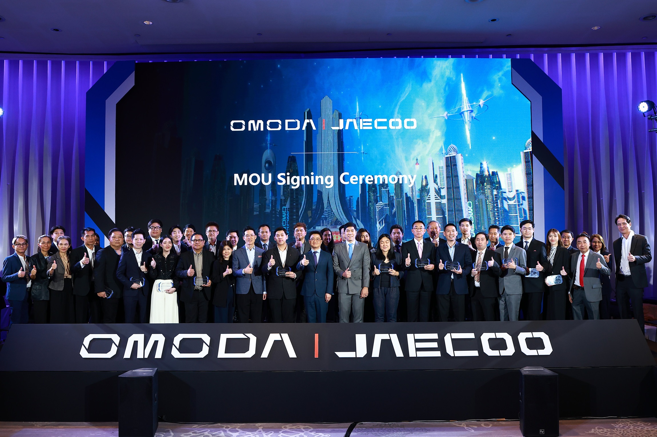 OMODA & JAECOO ผุด 36 โชว์รูม ลั่นส่ง EV-PHEV ลุยตลาดกลางปีนี้