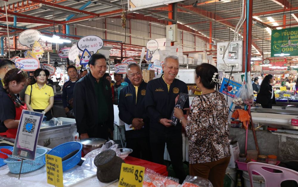 รมว.แรงงาน เยือนตลาดเชียงราย ยกประกันสังคมเอื้ออาชีพอิสระเข้า ม.40