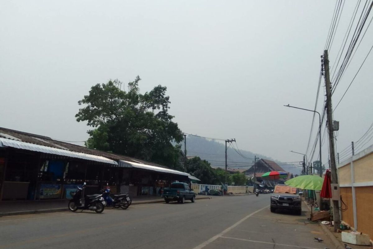 ค่าฝุ่น PM 2.5 แม่ฮ่องสอน ทะลุ 200 ไมโครกรัม