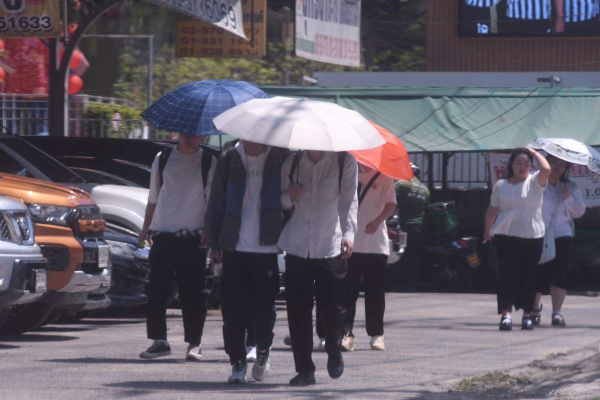 ฝนลด! กรมอุตุฯเตือน 23-27 มี.ค. กลับมาร้อนเหมือนเดิม 38-39 องศา
