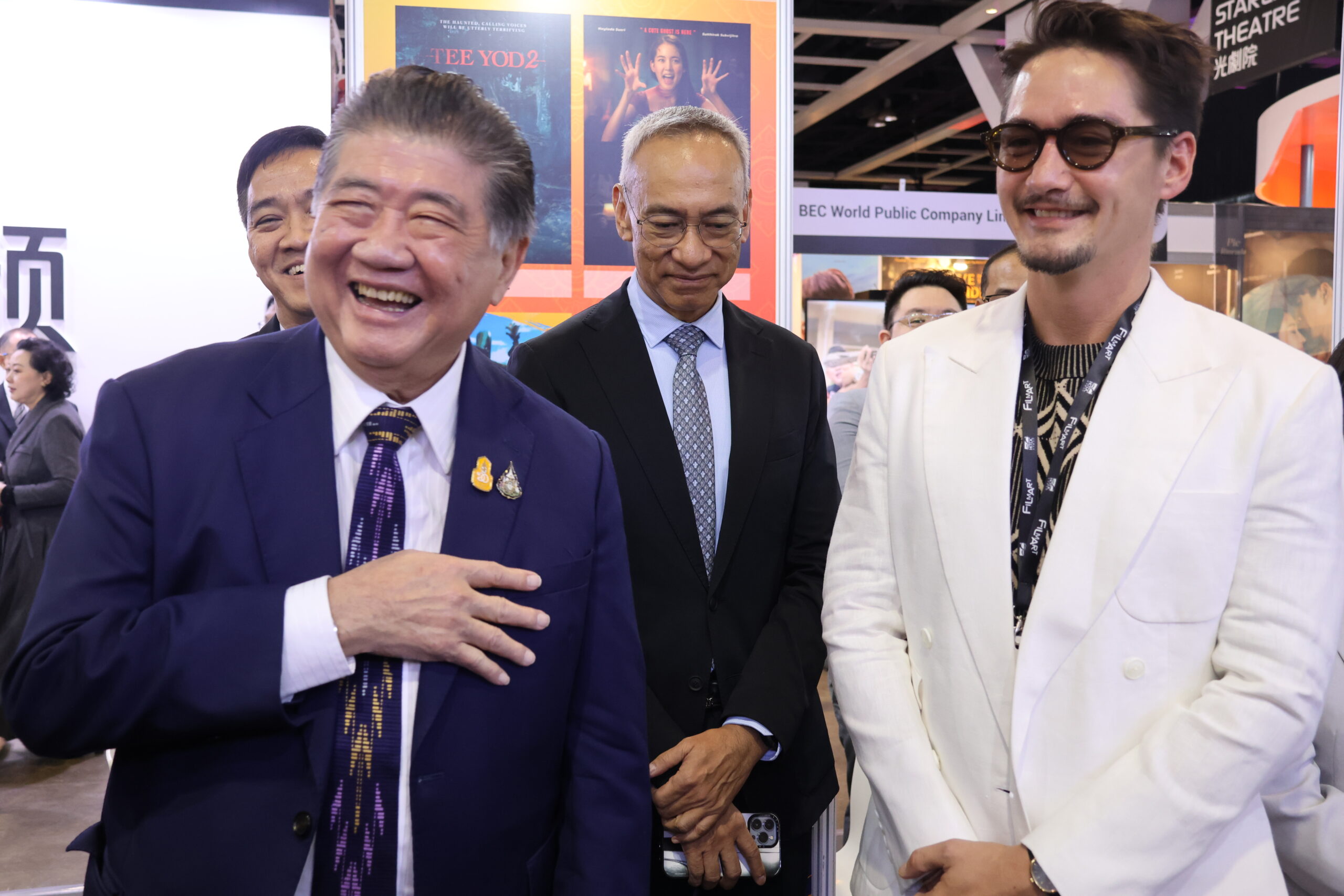 เปิดชอร์ตเด็ด ภูมิธรรม พบ อนันดา ขนทัพเฮโล โปรดักส์ชั่น ร่วมงาน FILART ฮ่องกง
