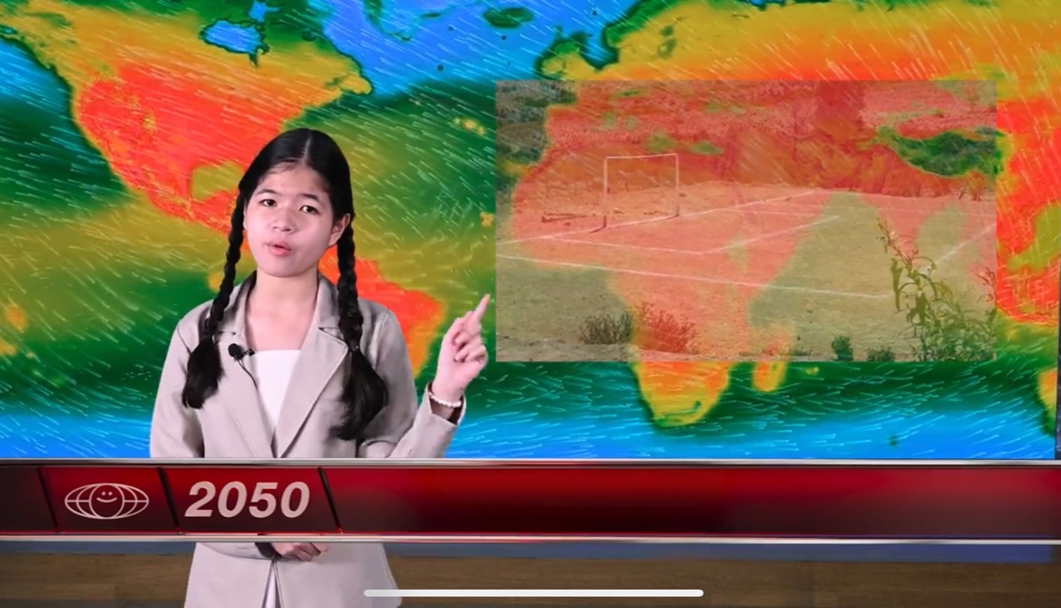 เยาวชน ส่งเสียงถึงคนทั่วโลก ตระหนักถึงปัญหาสภาพอากาศในปี 2050