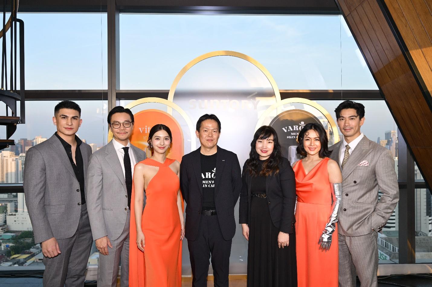 เปิดตัวแบรนด์แอมบาสซาเดอร์ SUNTORY Vitoas Varon 