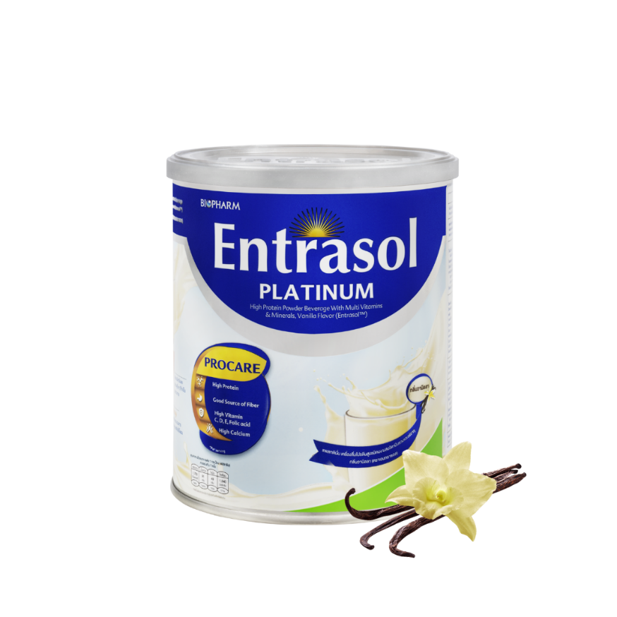 อาหารเสริมผู้สูงอายุ Entrasol Platinum