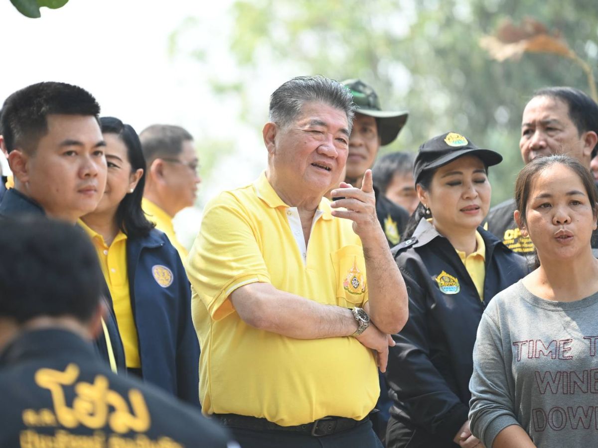 ”ภูมิธรรม“ ลุย จ.เชียงราย แก้ปัญหาที่ดินทำกิน ฝุ่น PM 2.5 หวังเพิ่มรายได้ประชาชน
