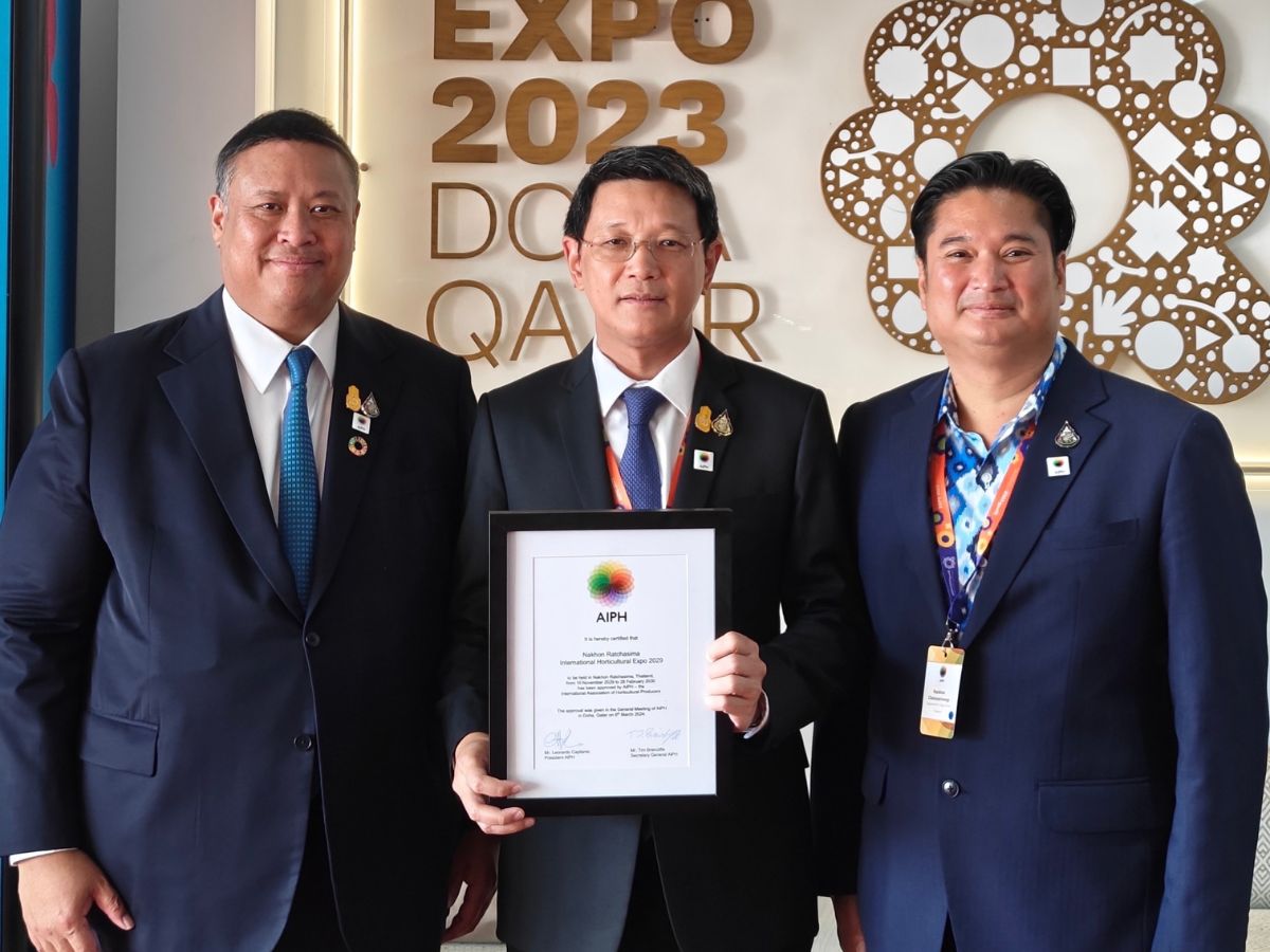 รัฐบาลเศรษฐา คว้าชัยจัด มหกรรมพืชสวนโลก โคราช 2572 คาดเงินสะพัด 2 หมื่นล้าน