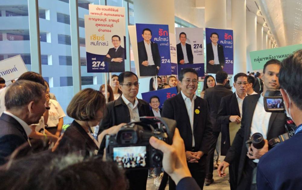 เปิดภาพบรรยากาศศึก “ประธาน ส.อ.ท.”