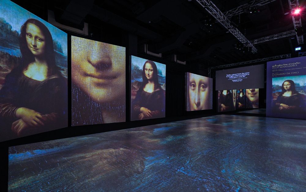ไฮไลต์ Da Vinci Alive Bangkok ชมศิลปะอิมเมอร์ซีฟยุคเรอเนซองส์ ที่ไอคอนสยาม