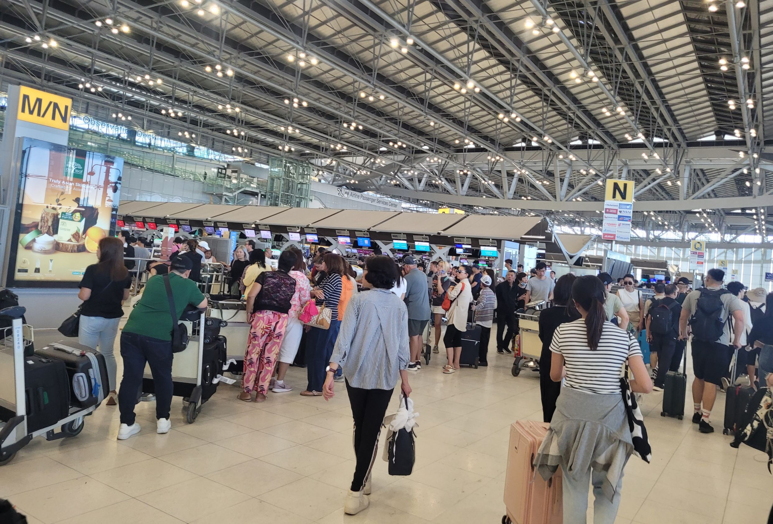 สุวรรณภูมิ เปิดจอดรถฟรี 5 วัน ช่วงเทศกาลสงกรานต์