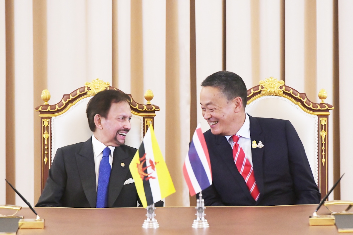 กษัตริย์บรูไนเยือนไทย