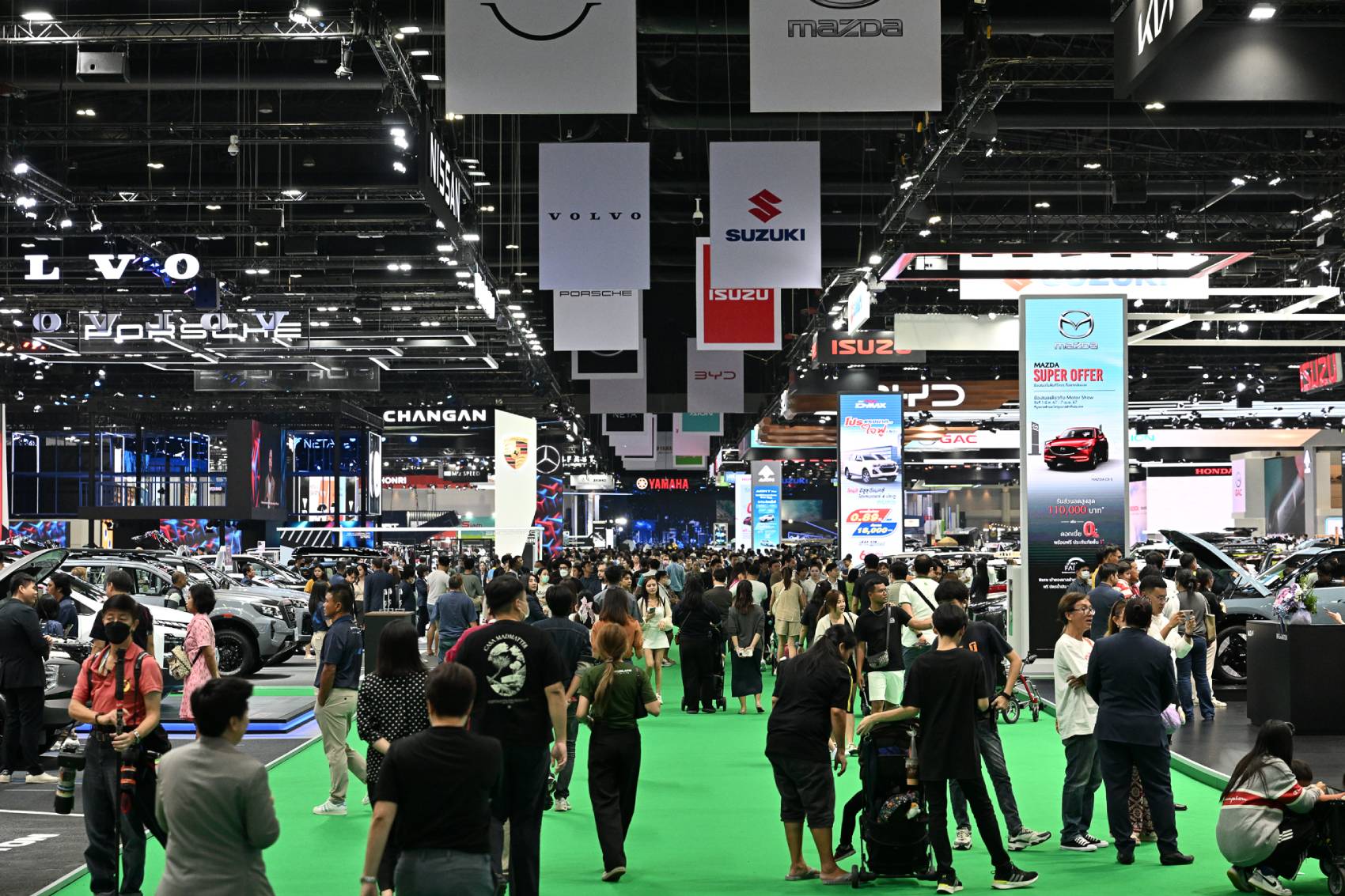 ลุ้นยอดจอง Motor Show 2024 วันสุดท้าย ทะลุ 4.5 หมื่นคัน