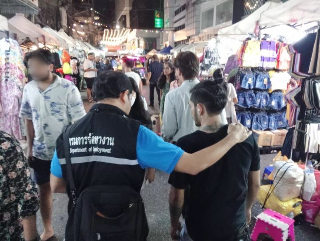 ลุยตรวจประตูน้ำ กวาดล้างต่างชาติผิดกฎหมาย ทำอาชีพสงวน-ไม่มีวีซ่า