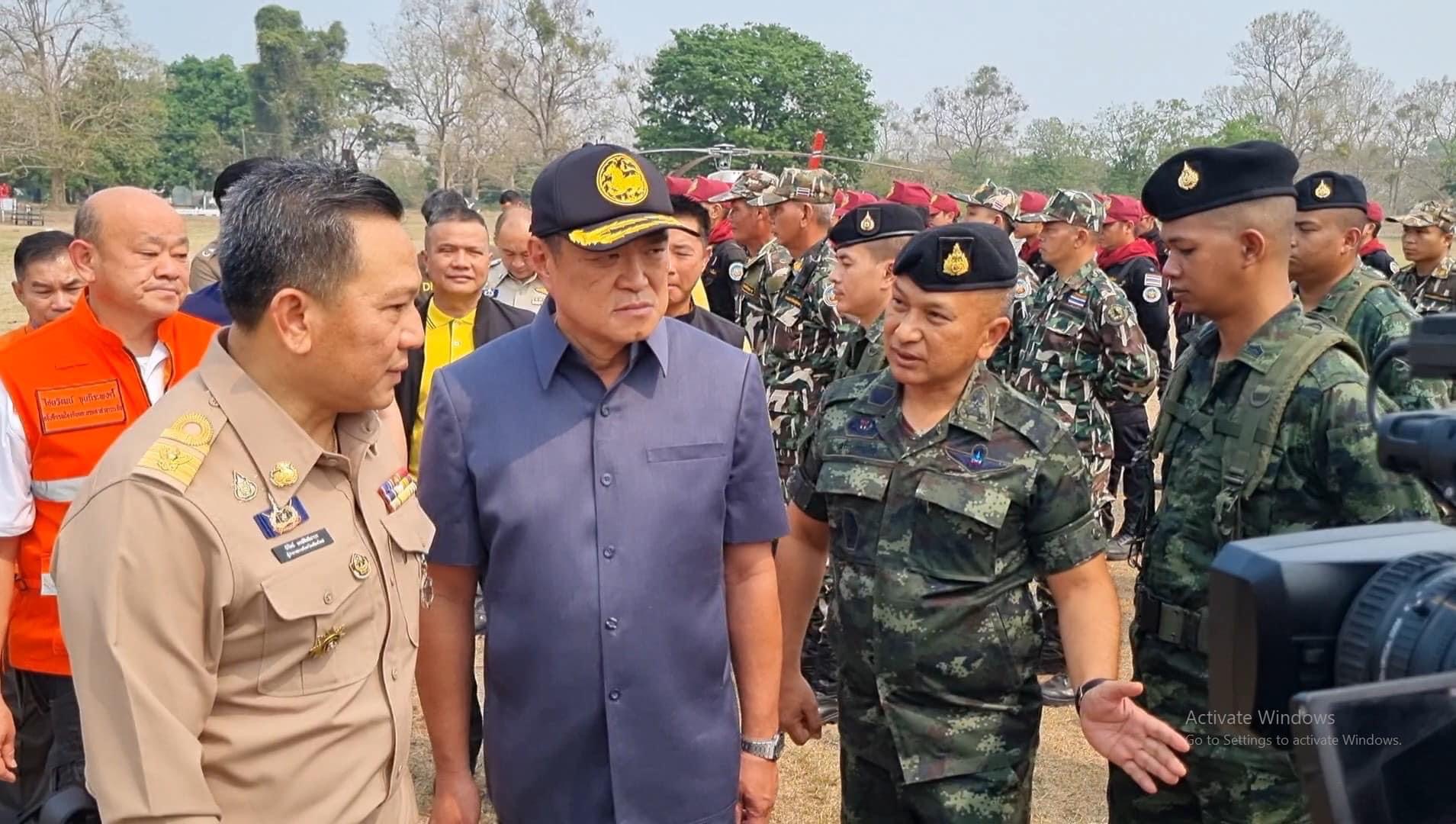 อนุทิน สั่งทุกภาคส่วนเร่งสกัดไฟป่า เตือนพวกลักลอบเผา ใช้กฎหมายบทลงโทษหนัก