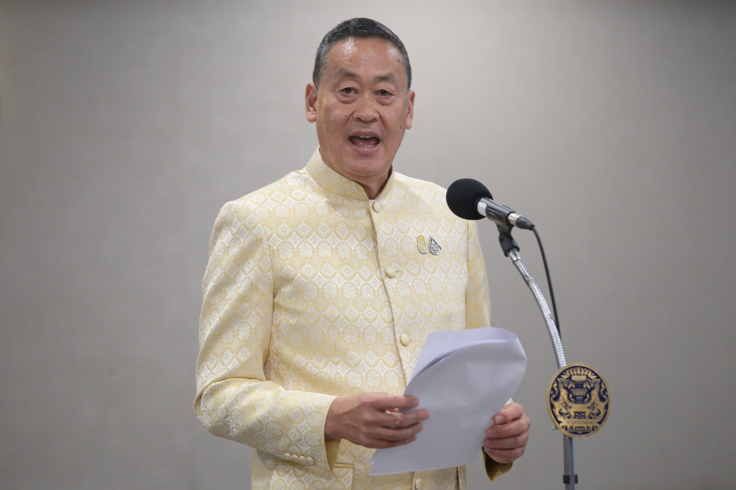 เศรษฐา หวัง กนง. ลดดอกเบี้ย พร้อมแถลงดิจิทัลวอลเลต 10,000 บาท