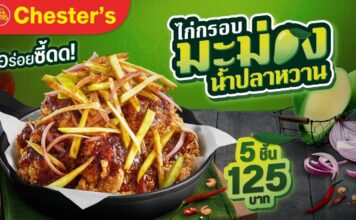 ซัมเมอร์นี้..เตรียมซี้ดอีกครั้ง! เชสเตอร์ เสิร์ฟ 'ไก่กรอบมะม่วงน้ำปลาหวาน' 