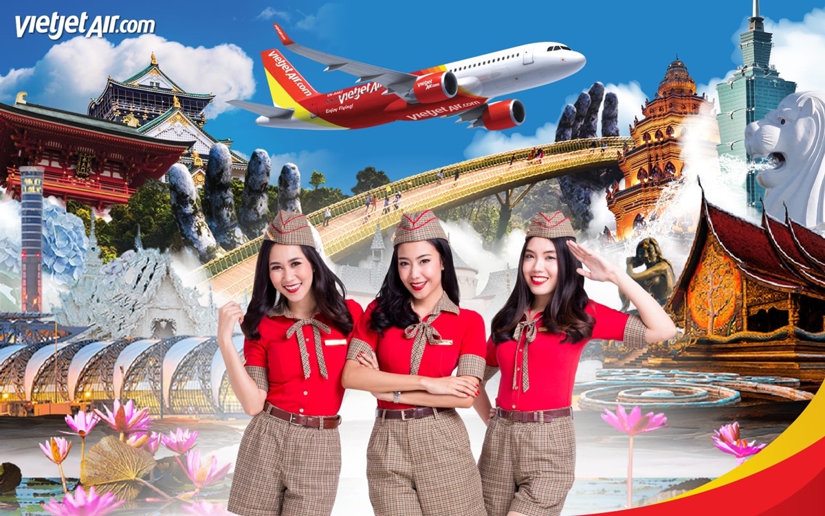 ไทยเวียตเจ็ท ส่งความสุขรับสงกรานต์ ค่าตั๋วเริ่มต้นแค่ 67 บาท