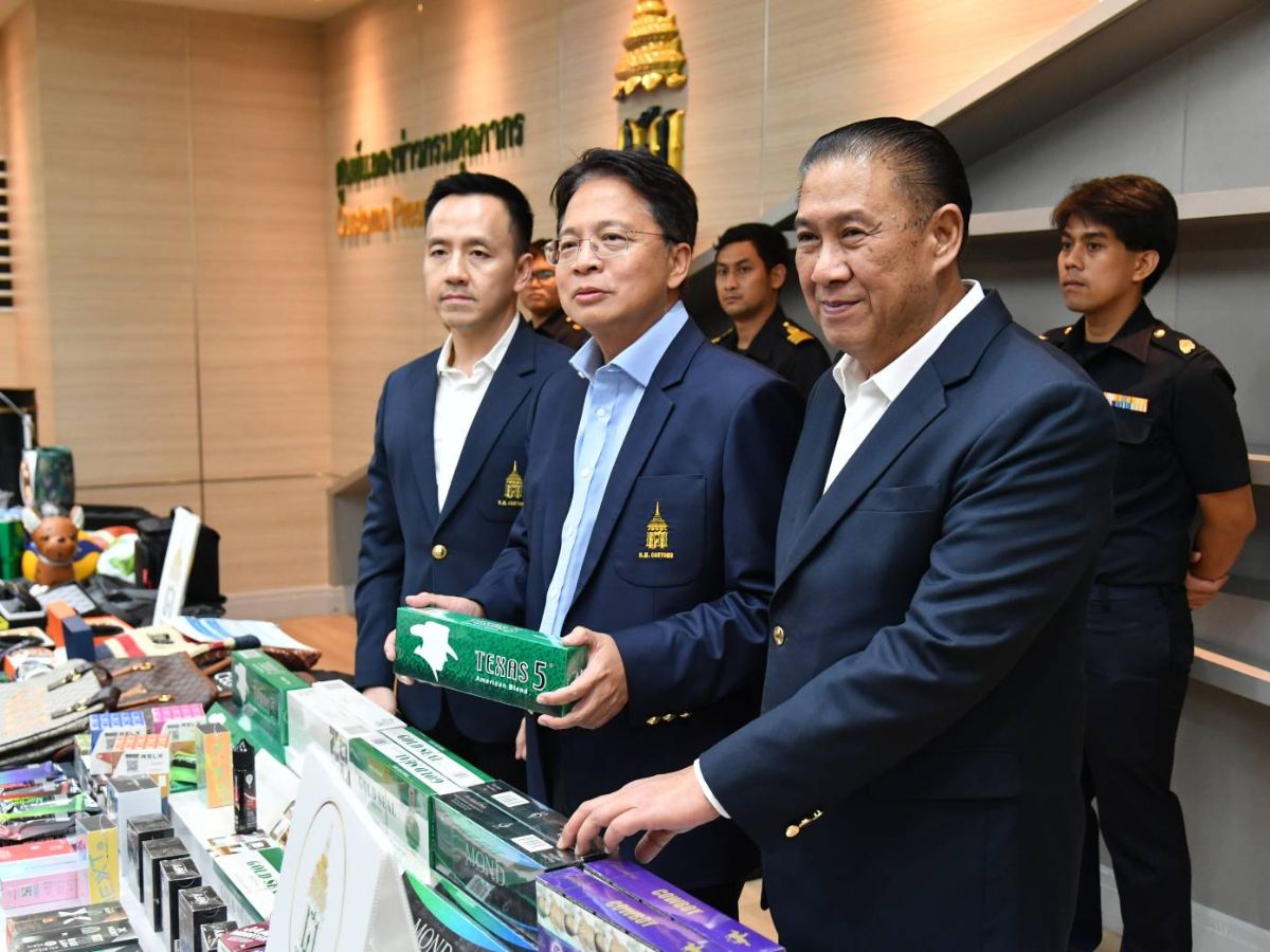 ศุลกากร โชว์ผลงานครึ่งปีงบฯ’67 ยึดสินค้าเถื่อนเข้า-ออกประเทศ มูลค่ากว่า 600 ล้าน
