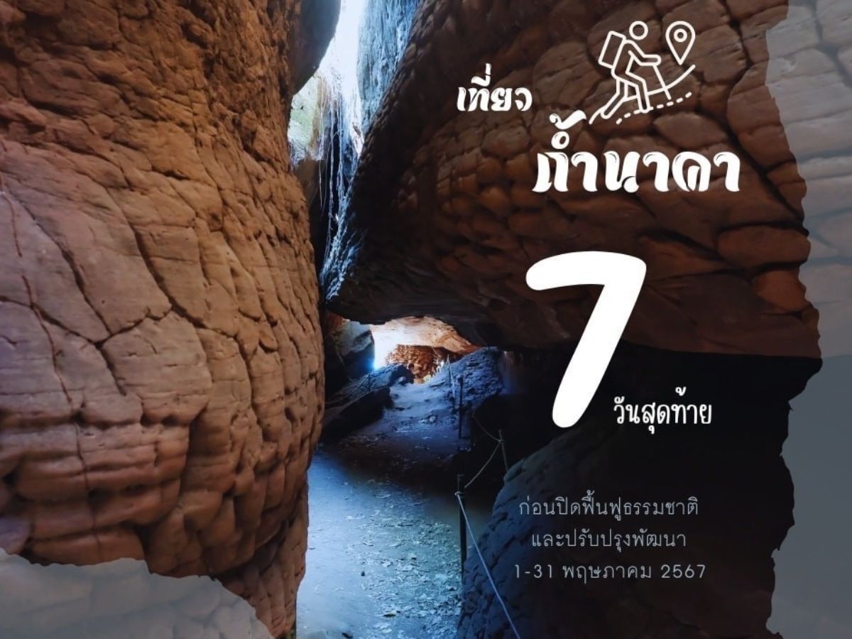 ประกาศปิดถ้ำนาคา ทางขึ้นนครพนม-บึงกาฬ ฟื้นฟูธรรมชาติ 1-31 พ.ค. นี้