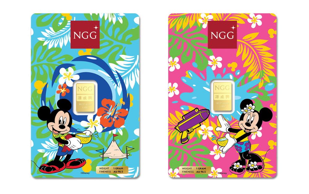 NGG จับมือ Disney เปิดตัวแผ่นทองคำแท้คอลเล็กชั่นใหม่ Mickey-Minnie