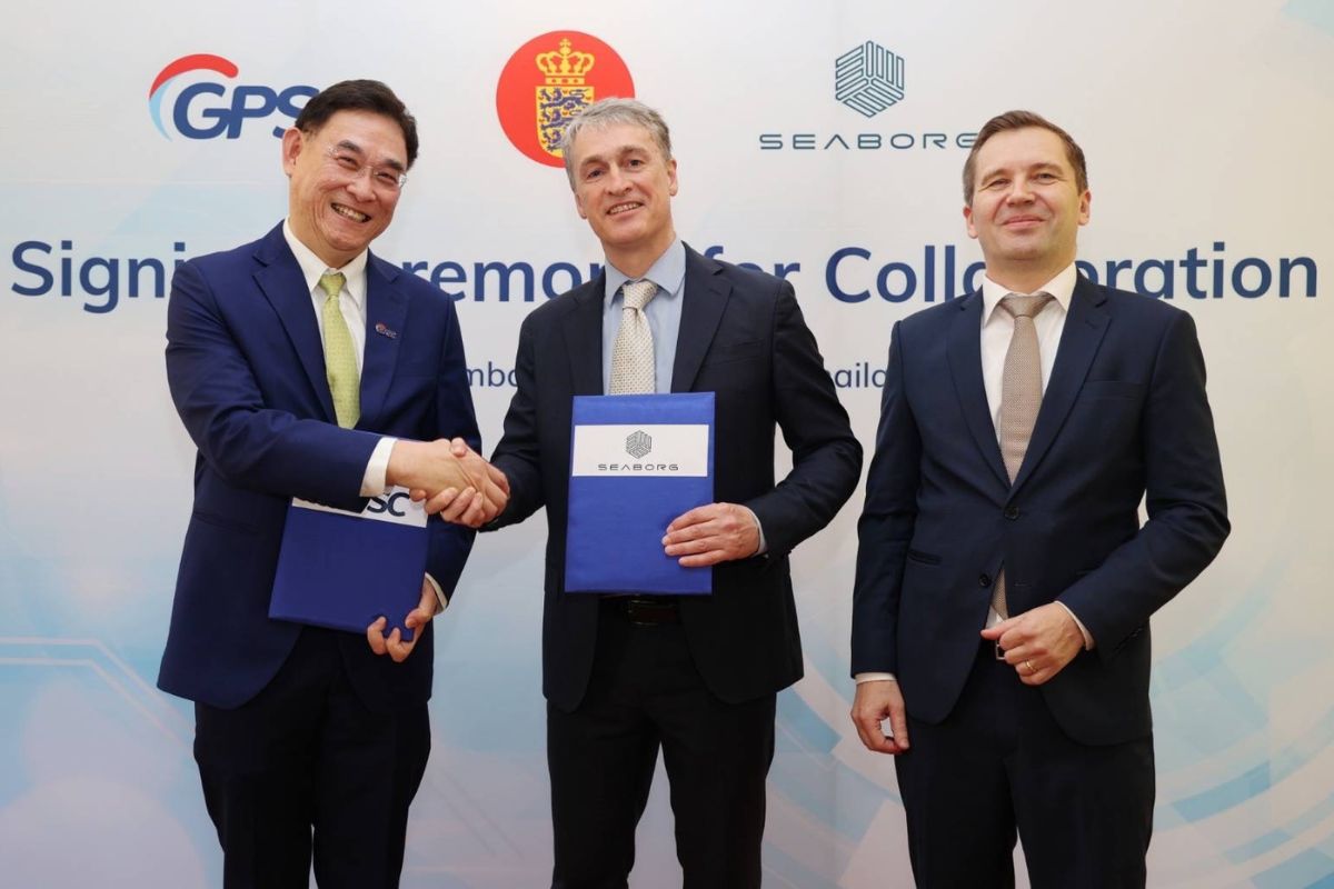 GPSC รุกพลังงานนิวเคลียร์ผนึก Seaborg ศึกษา SMR ตั้งกรอบศึกษา 4 ปี
