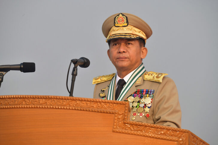 MYANMAR-Min_Aung_Hlaing มิน อ่อง ลาย