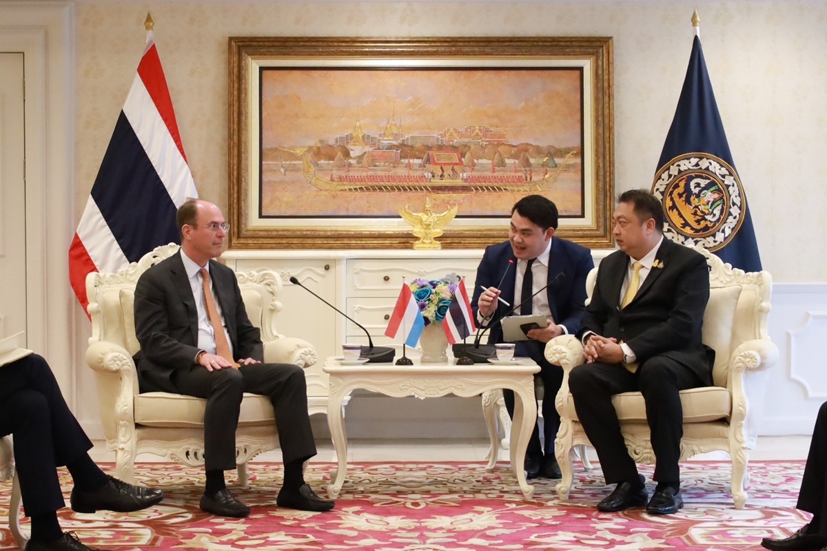 “สุชาติ” หารือทูตลักเซมเบิร์ก วางแผนจับคู่ธุรกิจและชวนลงทุนในไทยเพิ่ม