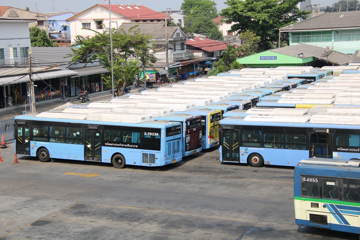เปิดไทม์ไลน์ ขสมก. เพิ่มรถอีก 3,390 คัน รองรับจำนวนผู้โดยสารเพิ่ม