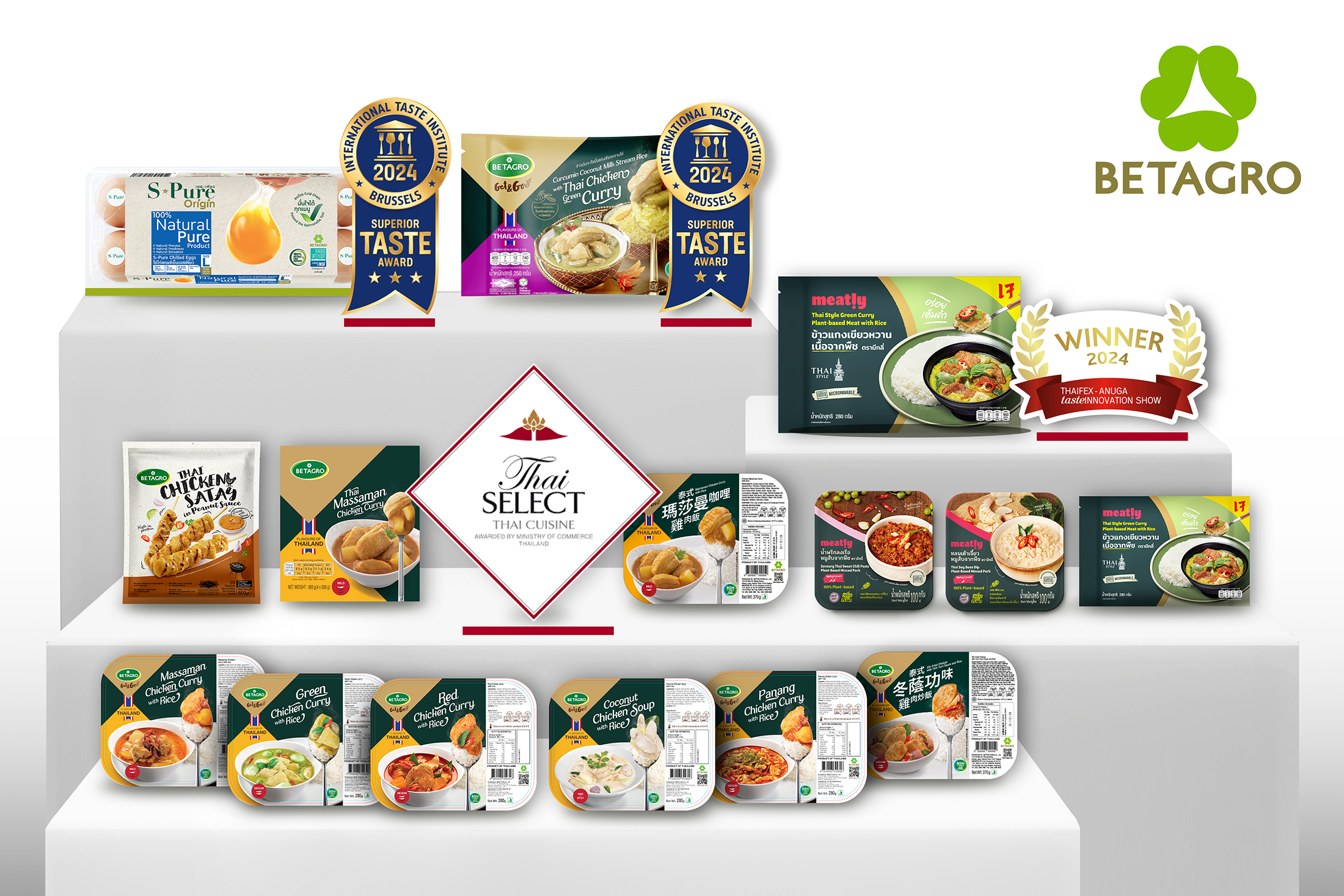 THAIFEX-ANUGA ASIA 2024 กระหึ่ม ‘เบทาโกร’ คว้า 3 รางวัลอาหาร
