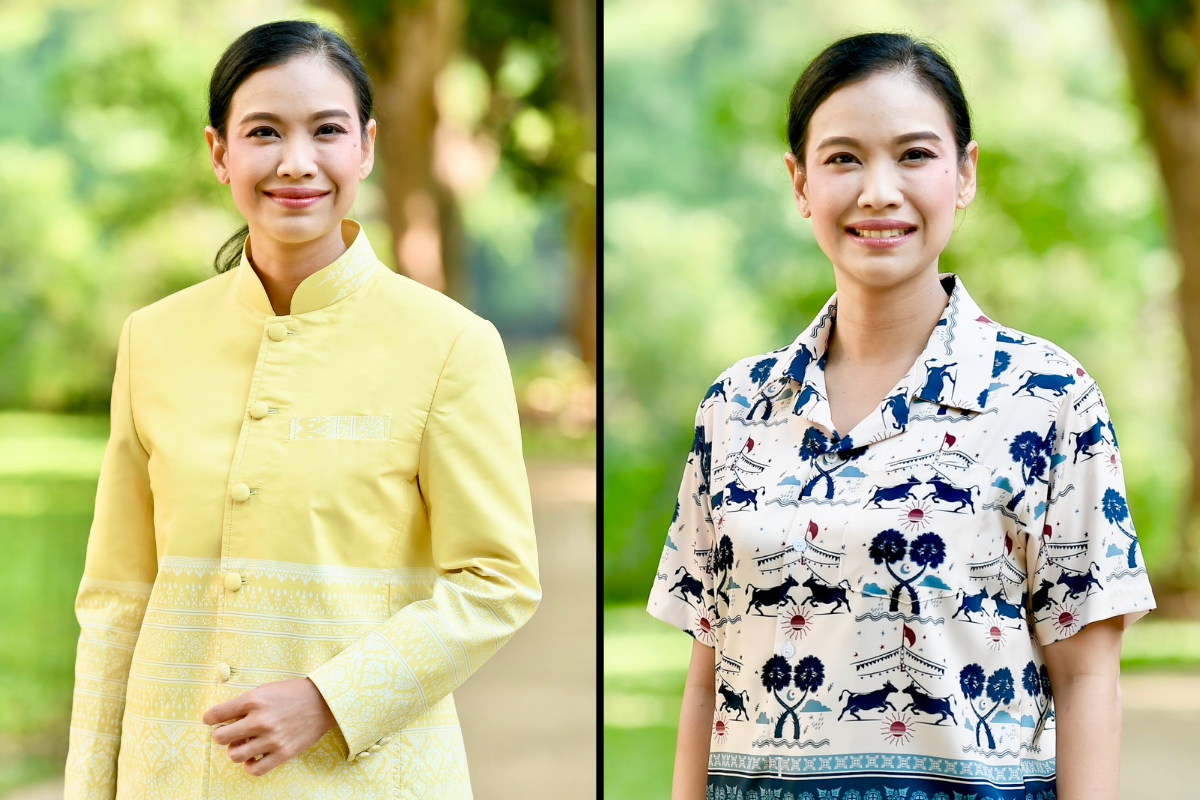 โชว์เสื้อ ครม.สัญจร เพชรบุรี “สุวรรณวัชร์-ต้นตาลโตนด วัวลาน”
